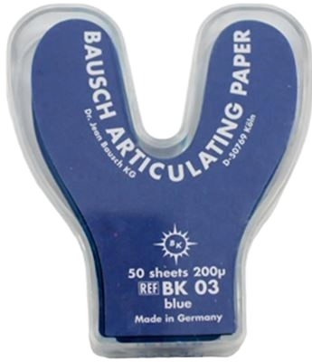 Artikulationspapier 200 μ Hufeisenform