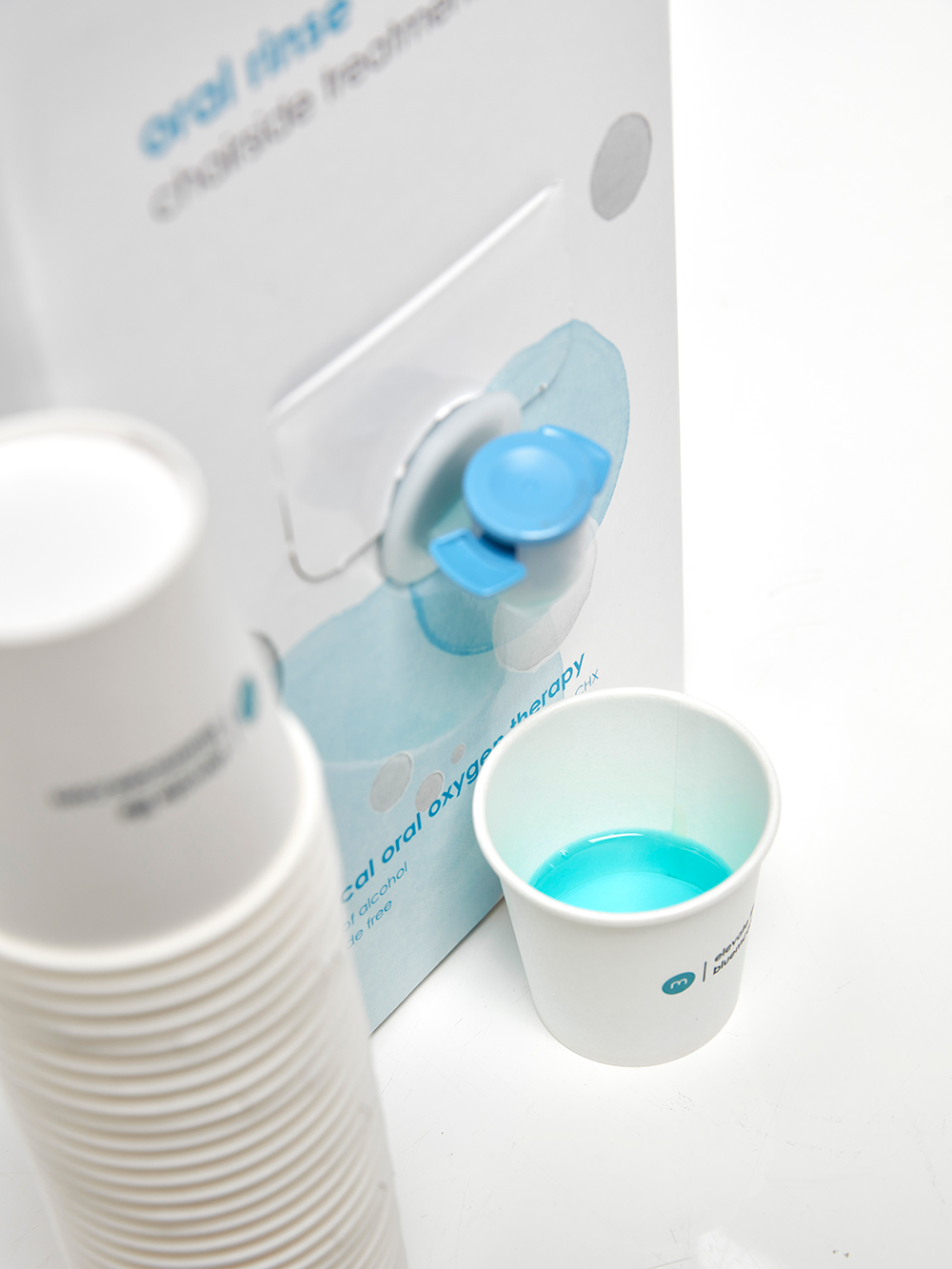 blue®m - Spülbecher 50 x 100ml Becher