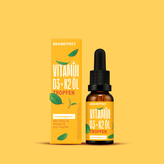 Braineffect - Vitamine D3 + K2 Druppels 50ml