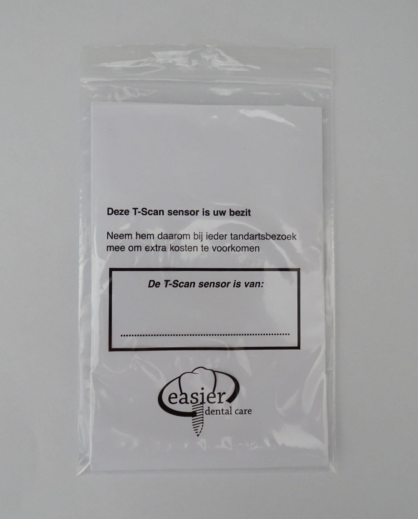 T-Scan sensor bag