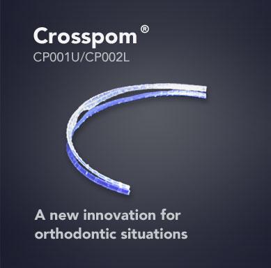 Crosspom - Actieve Retainer (onderkaak) 10 stuks